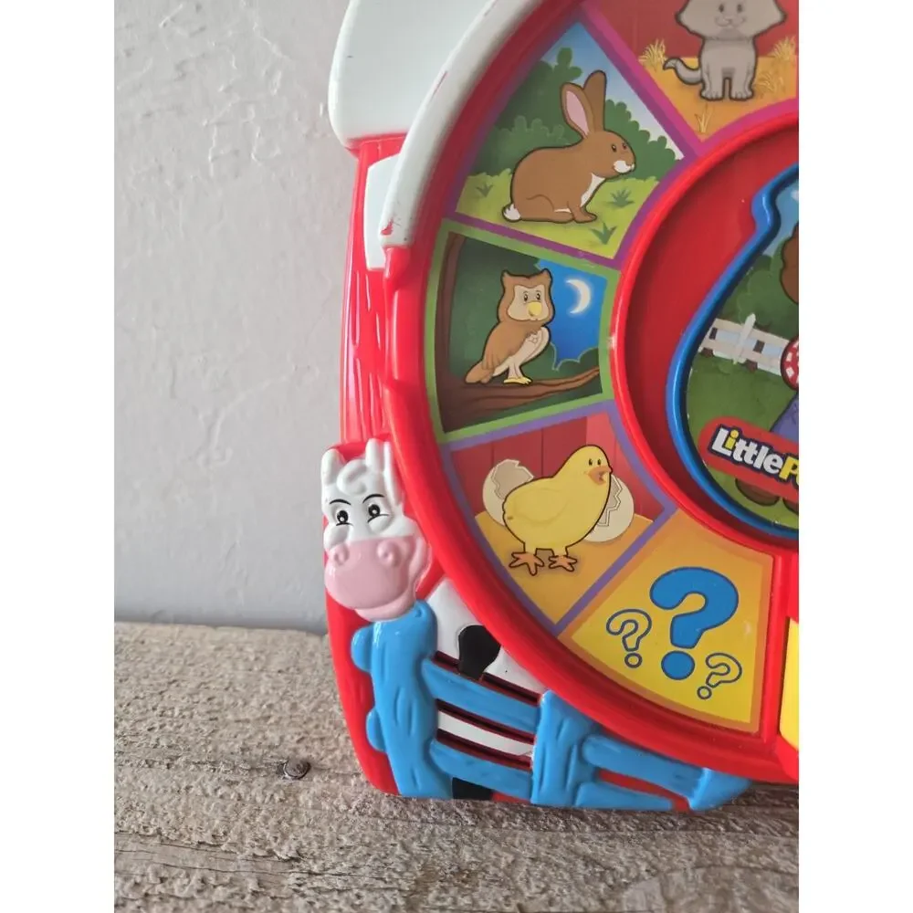 Vintage 2003 Fisher-Price See 'n Say Farmer Says Educational Toy Animal Sounds
